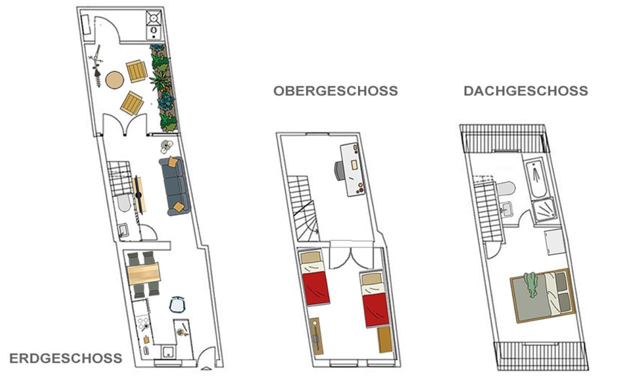 Altstadthaus "Schlaegertwiete Nr.3" Luneburgo Exterior foto